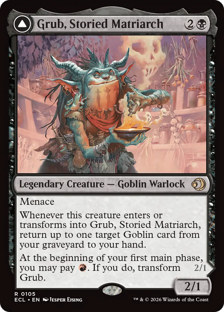 Grub, Storied Matriarch // Grub, Notorious Auntie