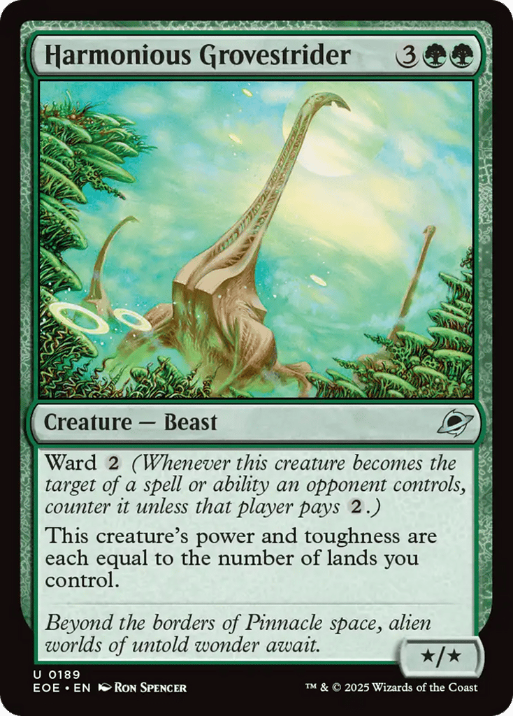 Harmonious Grovestrider