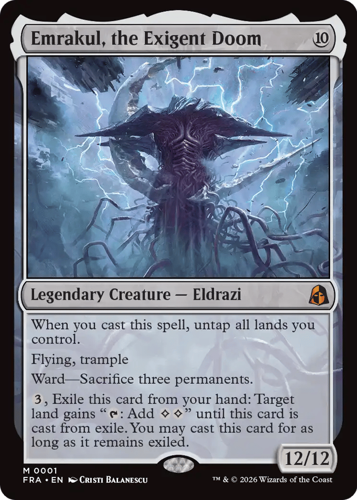 Emrakul, the Exigent Doom