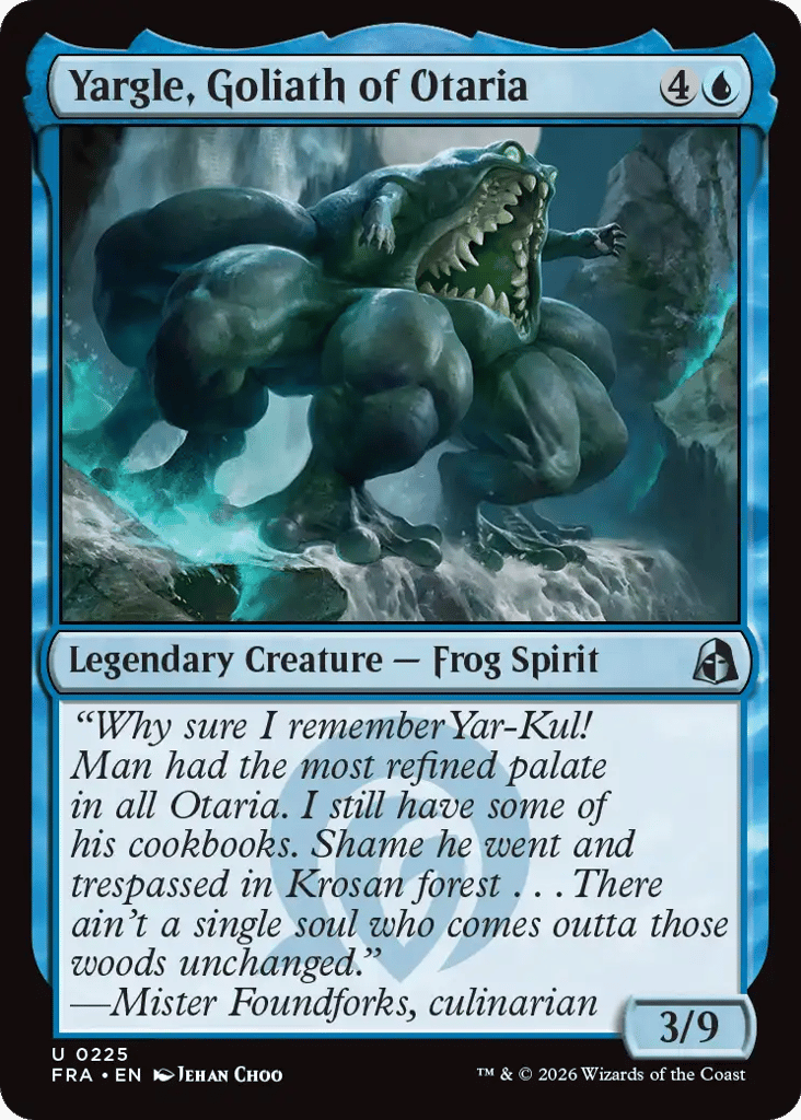 Yargle, Goliath of Otaria