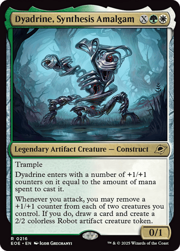 Dyadrine, Synthesis Amalgam